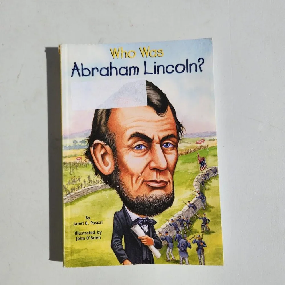 Who Was Abraham Lincoln? by Janet B. Pascal Who HQ Biography Book Paperback Prin